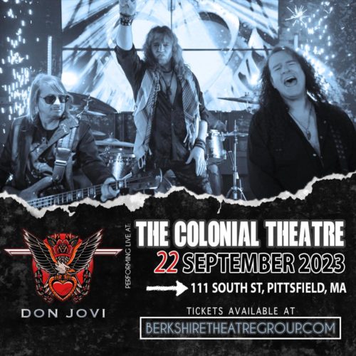 DON JOVI COLONIAL THEATRE FLYER